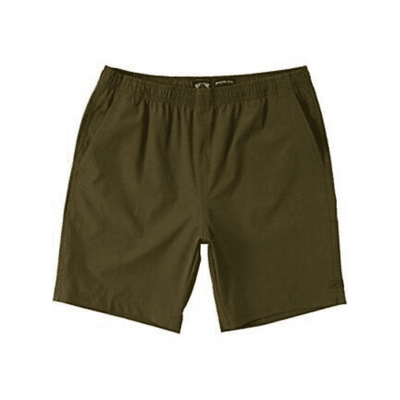 Billabong Men's Swimwear Transport Elastic Shorts, Green, XLarge