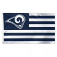 thumbnail image 1 of Los Angeles Rams Flag 3x5 Deluxe Americana Design, 1 of 1