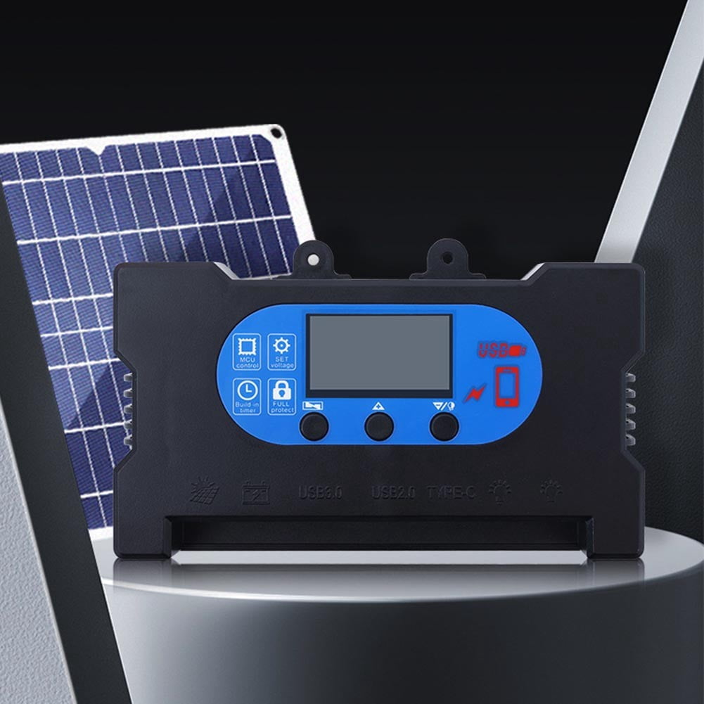 10W 12V/18V Solar Panel Kit With Controller And Crocodile Clip Ip65 Waterproof 10A Controller Smile Home