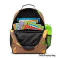 thumbnail image 5 of Jeiento Capybara Toddler Backpack for Boys 2-5, 13.5 Inch Preschool School Bag, Orange Lightweight Kids Backpack for Daycare with 2 Front & 2 Mesh Side Pockets, 5 of 7