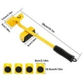 thumbnail image 2 of Furniture Lifter Rollers Slider Tool 360 Degree 3 Colors Stability Carbon Steel Abs Safety Accessories Hand Tools Set, 2 of 5