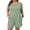 Green Bean Paste, variant on Women's Plus Size Sleeveless Jumpsuit Wide Leg Shorts Romper Loose Fit Overalls with Pockets Summer Outfit XL-5XL