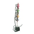 thumbnail image 3 of Kurt Adler 11-Inch 11-Light Multi-Color Retro Reflector Tree Topper, 3 of 5