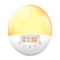 thumbnail image 1 of Reloj despertador inteligente Despierta Reloj de cabecera Lámpara de que cambia color Macarena Despertador inteligente, 1 of 8