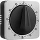 thumbnail image 1 of Temporizador de cocina Temporizador de 60 minutos con sonido de alarma de 80 db Temporizador de cuenta regresiva magnético Horneado casero Cocina al vapor Temporizador manual Acero inoxidable Mec, 1 of 5