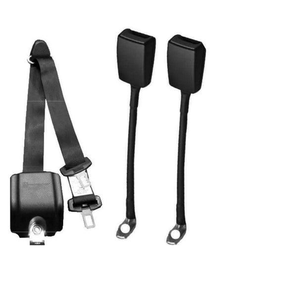 WAV Automatic 3 Point Belt Without Height Adjuster; Two Flexible Buckles | H350232