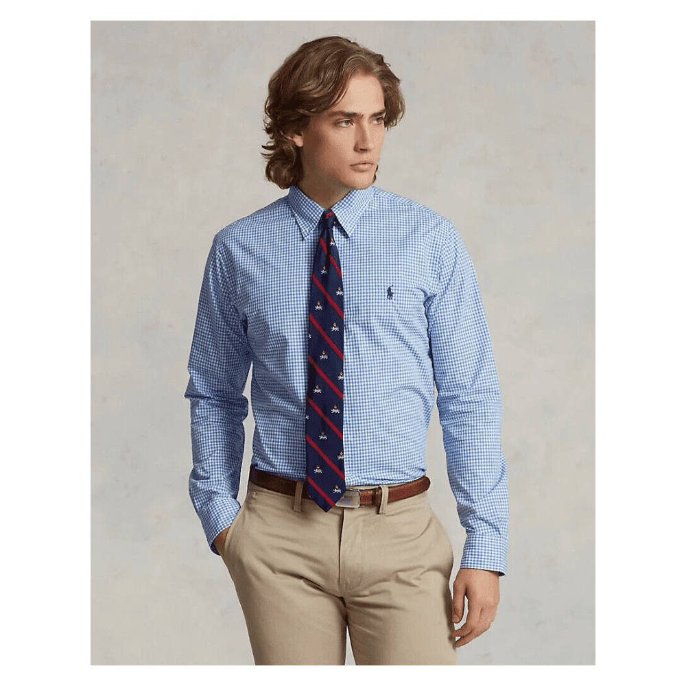 $138 Polo Ralph Lauren Men's classic fit Plaid L/S shirt $138 Polo Ralph Lauren Men's classic fit Plaid L/S shirt