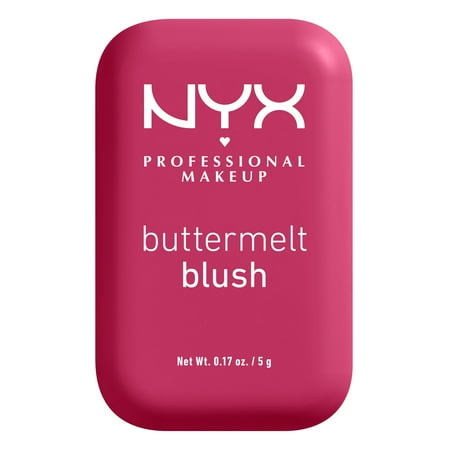 NYX Professional Makeup Buttermelt Powder Blush, Butta than before