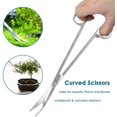 thumbnail image 4 of Kit de herramientas de jardinería acuática para acuarios Lxiyu 7 en 1 de acero inoxidable, 4 of 7