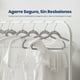 thumbnail image 3 of Ganchos de Terciopelo Premium Serenelife, Ahorradores de Espacio, Resistentes, con Gancho Metálico Giratorio de 360°, para Trajes, Pantalones y Vestidos, Gris, Pack 30, 3 of 7