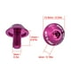 thumbnail image 2 of GUB G-510 - 2 tornillos para portabidón de bicicleta (M5 x 12 mm, morado), 2 of 9