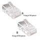 thumbnail image 3 of Seitruly Conector de Cable de Internet para Hotel doméstico, conectores de red Ethernet transparentes de repuesto, piezas de repuesto para Cables de computadora 50 piezas, 3 of 6