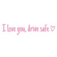 thumbnail image 3 of Pegatinas reflectantes universales para espejo retrovisor de coche con la frase "Te amo" para conducir de forma segura, accesorios decorativos para coche, 3 of 5