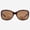 Brown (1.50), variant on Bifocal Sunglasses for Women - Reader Sunglasses with Bifocals - Butterfly Jackie O Reading Sun Glasses with Built In Readers - Vittoria by VITENZI in Brown 2.00