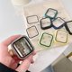 thumbnail image 4 of Vidrio + Cubierta Para Apple Watch Case 49MM 45mm 41mm 44mm 40mm Parachoques Templado Protector De Pantalla Iwatch Serie 8 Ultra 7 6 SE 5 4 3 2, 4 of 4