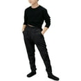 thumbnail image 4 of Boys Footed Sweatpants with Sherpa Fleece Lined Feet, Extremely Soft and Warm Footing, 4 of 9
