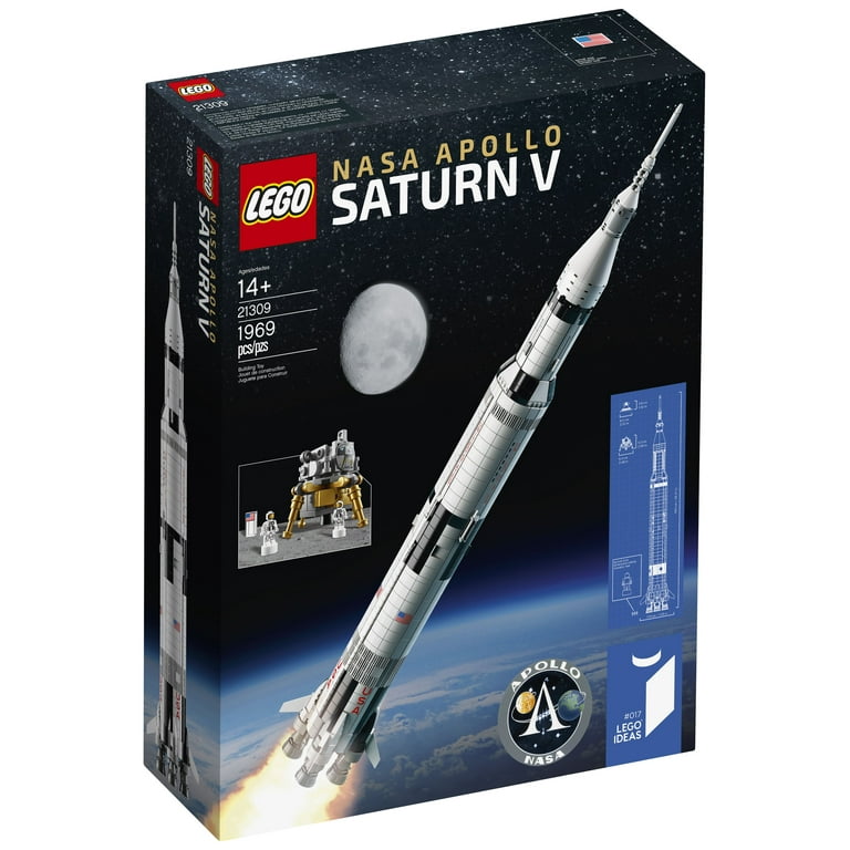 Lego saturn v dimensions sale