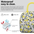 thumbnail image 3 of Lunch Bag Lunch Box for Women Reusable Insulated Lunch Bags,Water-Resistant Lemon Pictures White Cooler Lunch Tote Bag, Large Capacity for Work Travel Picnic, 3 of 6