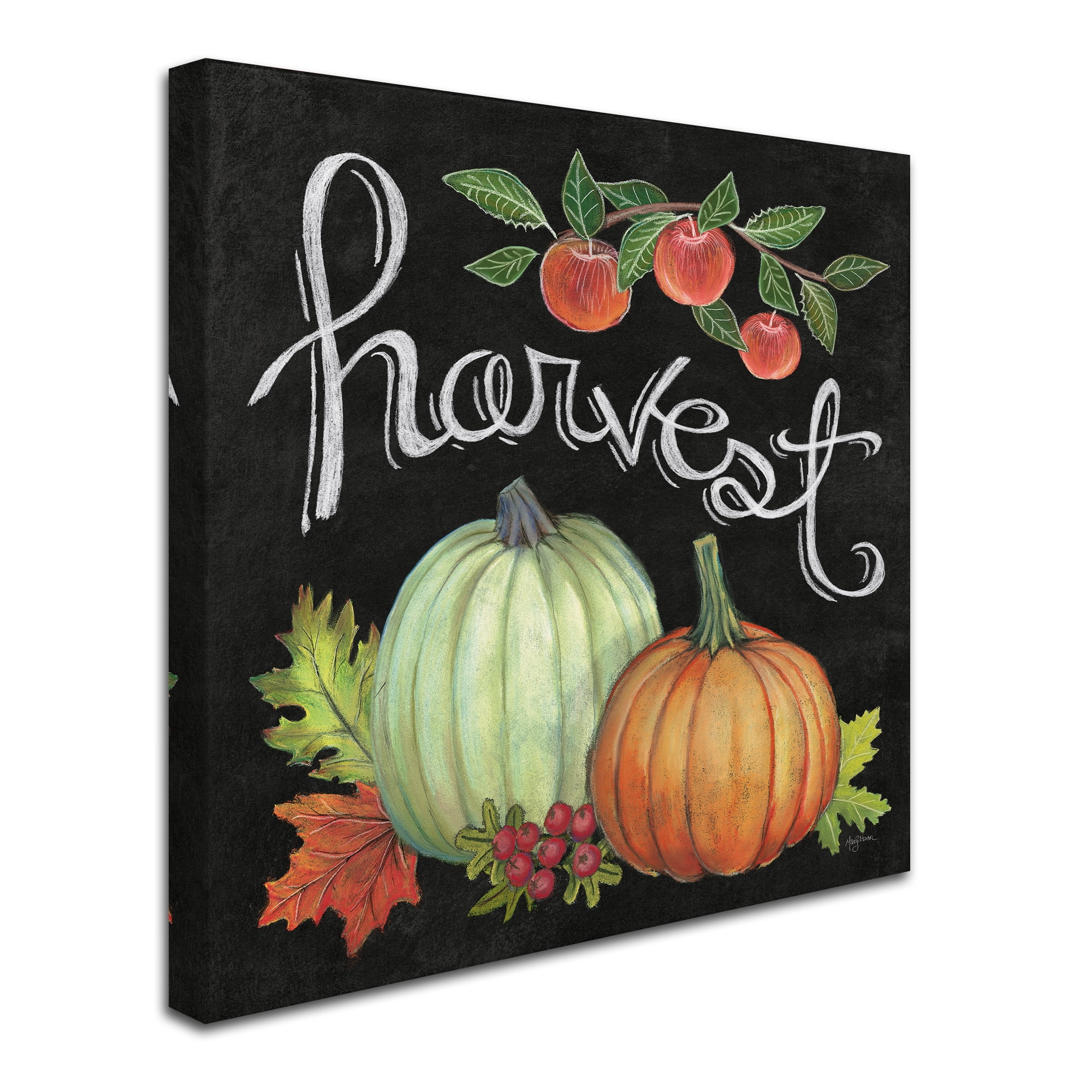 Trademark Fine Art 'Autumn Harvest IV Square' Canvas Art by Mary Urban
