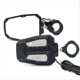 thumbnail image 3 of Motorcycle ATV Adjustable Rearview Mirror Lights 1.75 Inch for Can AM, 3 of 5