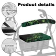 thumbnail image 5 of HELLHERO Lucky Clover Piano Keys Waterproof Seat and Backrest Covers Rollator Seat Cover with Non-Slip Cover Dust Cover Streets and Outdoors, 5 of 7