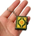 thumbnail image 3 of lanema Keychain Paper Book Pendant Key Chain Religious Keyrings Holder Car Key Chains Fashion Jewelry, 3 of 7