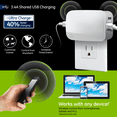 thumbnail image 5 of GE Z-Wave Plus 2-Outlet 2-Port USB Plug-In Smart Dimmer, Z-Wave Hub Required, 28175, 5 of 8
