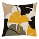 thumbnail image 3 of Juego de 4 fundas de cojín decorativas amarillas de lino de 18 x 18 pulgadas, fundas de almohada geométricas, fundas de almohada cuadradas, 3 of 5