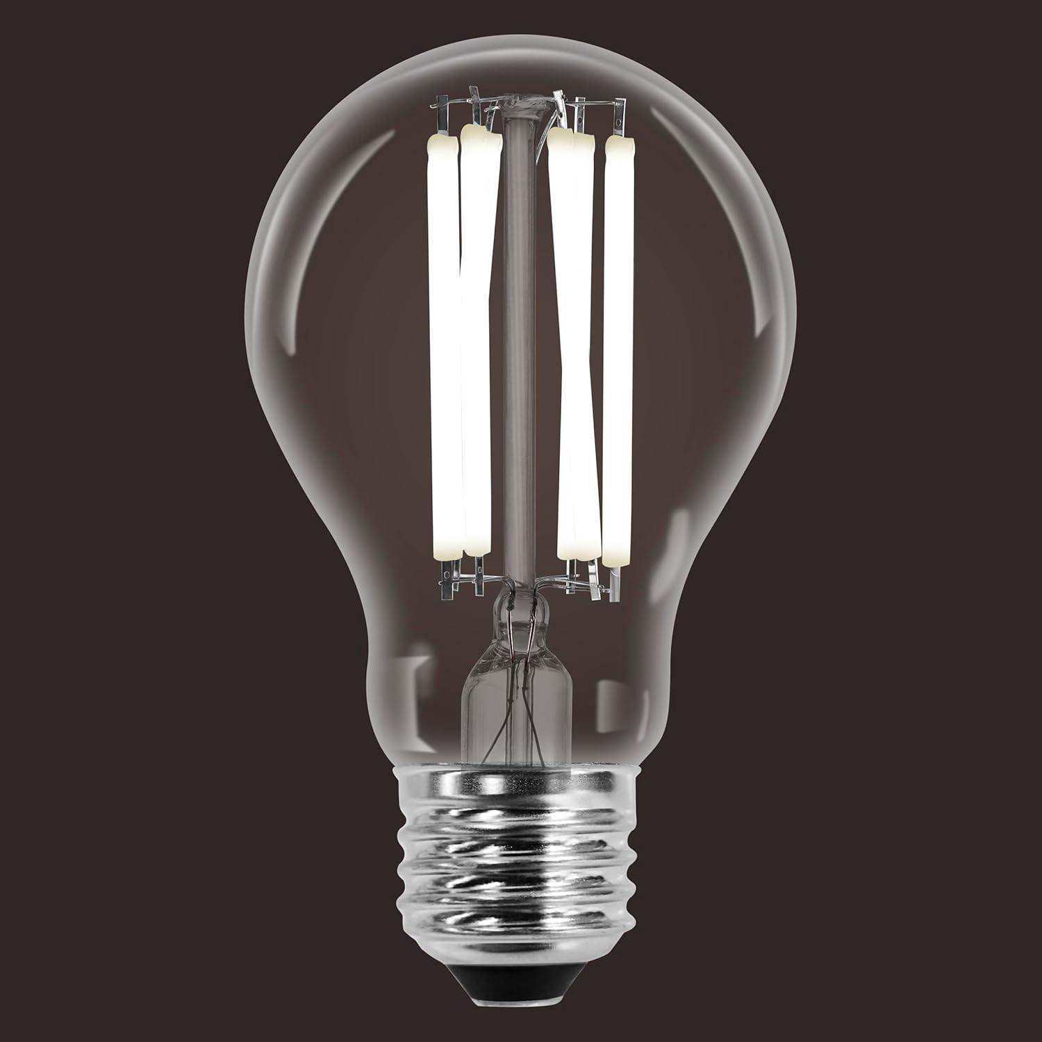 SYLVANIA 11.5W (100W Equivalent) Soft White General-Purpose Light Bulbs, A19, White Filament, Dimmable (8pk)