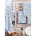 thumbnail image 2 of Easter Bunny Kitchen Dish Towels for Drying Dishes Set of 3, Spring Carrots Cute Rabbit Pink Love Heart Blue Waffle Weave Microfiber Hand Tea Bathroom Towels Quick Dry & Absorbent Towel 15.7x23.6, 2 of 7