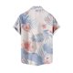 thumbnail image 2 of Camisas s Para Hombre Interior Camisa de manga corta con estampado digital 3d de ocio de tendencia de moda de playa de turismo de vacaciones de verano para hombres (Purple, M), 2 of 4