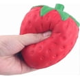 thumbnail image 3 of Slow Rising Squishy Slice Kawaii Squishy Strawberry Toy Slow Rising Hand Wrist Toy8cm (yu-b), 3 of 4
