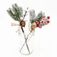 thumbnail image 5 of 5 piezas de flores artificiales de frutos rojos de Navidad, ramas de piña, adornos para árbol de Navidad, embalaje de regalo, corona de bricolaje para el hogar, 5 of 5