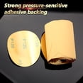 thumbnail image 4 of SPEEDWOX 100 Pcs 120 Grit Sandpaper Roll 5 inch Round Sanding Discs Adhesive Back PSA Sticky Back No Hole Stick and Sand Sandpaper for Wood, Auto Body Repair, Marine, Paint, Metal and Plastics, 4 of 5