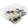 thumbnail image 2 of Sorbus Acrylic Cosmetics Makeup and Jewelry Storage Case Display Sets - Interlocking Drawers to Create Your Own Specially Designed Makeup Counter - Each Drawer Is Stackable, Detachable, and Interchan, 2 of 3