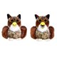 thumbnail image 1 of Peluche Feisty Pets el cobarde Daniel búho cornudo Feisty Pets, 1 of 3