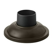 Hinkley Lighting 1304 7" Wide Cast Aluminum Pier Mount Base - Bronze