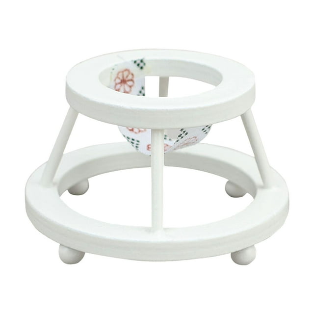 Milaget Maison de Poupée 1/12 Poupée s Mini Accessoire de Poupée pour Cadeau d'Anniversaire Enfants Blanc