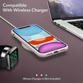 thumbnail image 6 of Liquid Silicone Case for iPhone 11, [Camera Protection] [Anti Fingerprint] [Wireless Charging] 4 Layer Phone Case Protective Cover, Built-in Microfiber Round Edge Case, 6.1", Pink, 6 of 15
