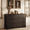 Black-7drawers, variant on 7 Drawers Dresser, 47" Wide Chest of Drawers with Handle Free Design, Modern Storage Organizer with Metal Handles, for Bedroom, Living Room, Hallway, Office, Entryway, White