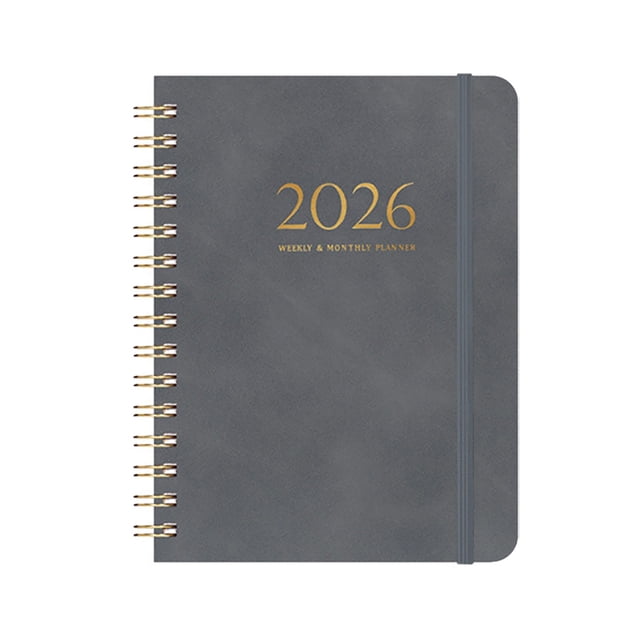 2026 Planner, Furenl 2026 A5 Daily Planner – Hardcover Schedule & Time Management Notebook, Weekly & Monthly Planner