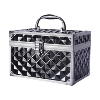 SHANY Essential Pro Makeup Train Case Cosmetic Box Portable Makeup