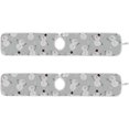 thumbnail image 3 of Coolnut 2 Pack Faucet Dry Mat for Kitchen Sink, Snowman Silver 14x5 Inch Faucet Drying Mat Absorbent Mat Fast Dry Mat for Kitchen, Bathroom, 3 of 7