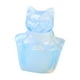 thumbnail image 4 of Estatua de gato de cristal de imitación, mini adorno de gatito, miniatura ligera para mesa Blanco, 4 of 9