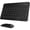 Black, variant on Wireless Keyboard and Mouse Combo, Rechargeable Bluetooth Keyboard & Mouse with 2.4 GHz Wireless USB Receiver, Compatible with iPad, Smartphone, PC, Laptop, Windows/iOS/Android, White