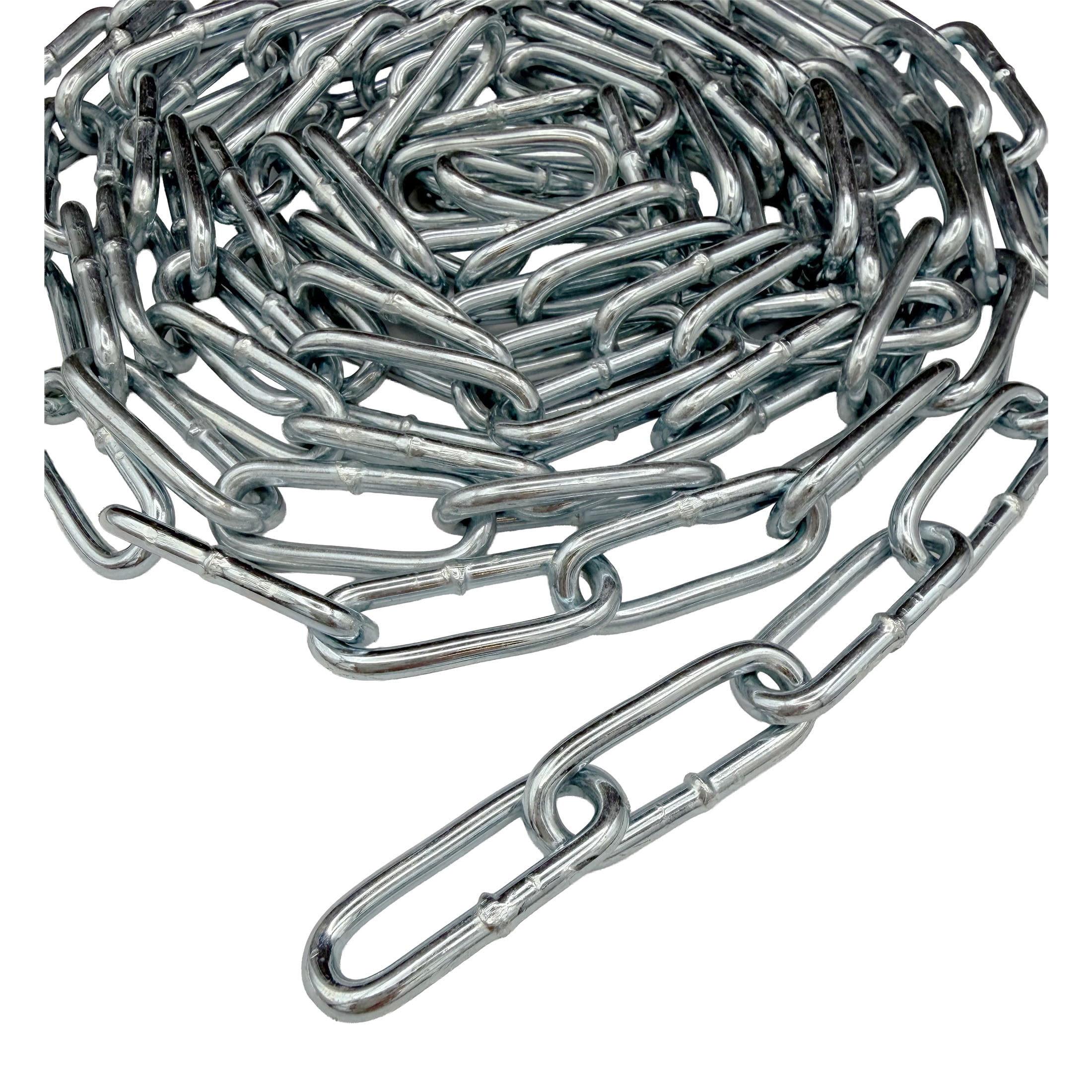 #2 Straight Coil Chain, 10', Peerless Chain Company, #4740435