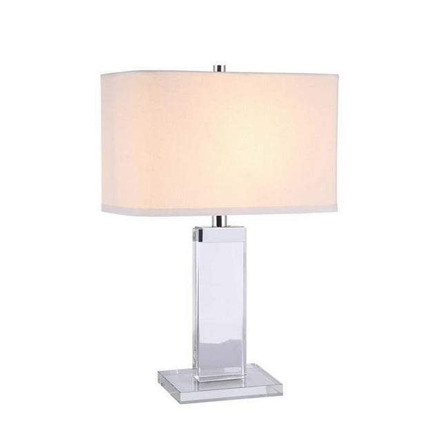 Elegant Lighting Regina 31" Lampe de Table en Chrome