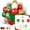 4, variant on Red and Green Balloon Set, 30Pcs Latex Balloons for Christmas Birthday Wedding Party Decoration Supplies