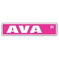thumbnail image 1 of SignMission SS-AVA 4 x 18 Po Panneau de Rue Ava, 1 of 1