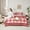 Red White, variant on Homewish Girls Teens Kawaii Gnome 7-Piece Twin Bedding Sets,Geometric Plaid Grid Bedding Comforter Set,Romantic Valentine's Day Breathable Sheet Sets,Super Cozy Room Decor,Reversible